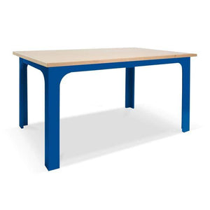 Nico and Yeye Tables/Chairs BIRCH / PACIFIC BLUE / CONVERTIBLE (20.5" AND 24.5") Nico and Yeye Craft Kids Table