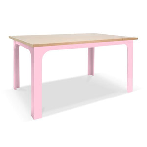 Nico and Yeye Tables/Chairs BIRCH / PINK / CONVERTIBLE (20.5" AND 24.5") Nico and Yeye Craft Kids Table