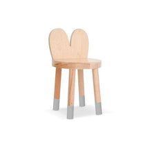 Load image into Gallery viewer, Nico and Yeye Tables/Chairs MAPLE / GRAY / 12&quot; Nico and Yeye Lola Solid Wood Kids Chair (Set of 2)