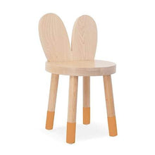 Load image into Gallery viewer, Nico and Yeye Tables/Chairs MAPLE / ORANGE / 12&quot; Nico and Yeye Lola Solid Wood Kids Chair (Set of 2)