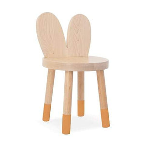 Nico and Yeye Tables/Chairs MAPLE / ORANGE / 12" Nico and Yeye Lola Solid Wood Kids Chair (Set of 2)