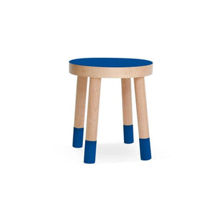 Nico and Yeye Tables/Chairs MAPLE / PACIFIC BLUE / 12" Nico and Yeye Poco Kids Chair (Set of 2)