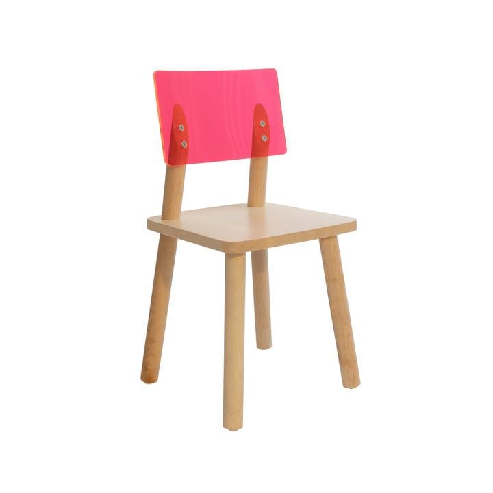 Nico and Yeye Tables/Chairs MAPLE / PINK / 13.5