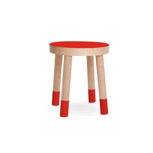 Nico and Yeye Tables/Chairs MAPLE / RED / 12" Nico and Yeye Poco Kids Chair (Set of 2)
