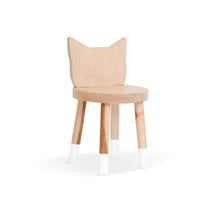 Load image into Gallery viewer, Nico and Yeye Tables/Chairs MAPLE / WHITE / 12&quot; Nico and Yeye Kitty Kids Chair (Set of 2)