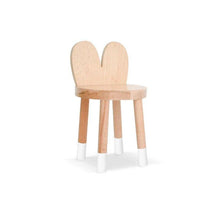Load image into Gallery viewer, Nico and Yeye Tables/Chairs MAPLE / WHITE / 12&quot; Nico and Yeye Lola Solid Wood Kids Chair (Set of 2)