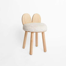 Load image into Gallery viewer, Nico and Yeye Tables/Chairs MAPLE / WHITE Nico and Yeye Fuzzy Lola Kids Chair