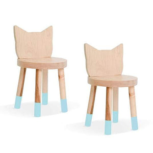 Nico and Yeye Tables/Chairs Nico and Yeye Kitty Kids Chair (Set of 2)