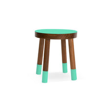 Load image into Gallery viewer, Nico and Yeye Tables/Chairs WALNUT / MINT / 12&quot; Nico and Yeye Poco Kids Chair (Set of 2)