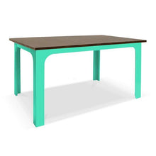 Load image into Gallery viewer, Nico and Yeye Tables/Chairs WALNUT / MINT / CONVERTIBLE (20.5&quot; AND 24.5&quot;) Nico and Yeye Craft Kids Table