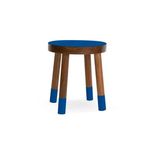 Nico and Yeye Tables/Chairs WALNUT / PACIFIC BLUE / 12" Nico and Yeye Poco Kids Chair (Set of 2)