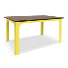 Load image into Gallery viewer, Nico and Yeye Tables/Chairs WALNUT / YELLOW / CONVERTIBLE (20.5&quot; AND 24.5&quot;) Nico and Yeye Craft Kids Table