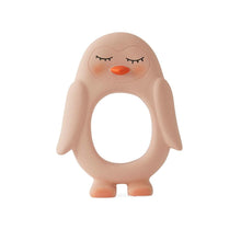 Load image into Gallery viewer, OYOY Teether OYOY Penguin Baby Teether - Rose