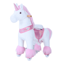 Load image into Gallery viewer, Pony Cycle Toys Age 4-10 Pony Cycle Pink Unicorn Ride on Toy