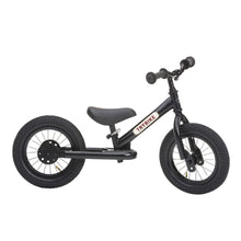 Load image into Gallery viewer, Trybike Toys All Black Edition Trybike Steel 2-IN-1 Balance Bike w/ Optional Trike Kit
