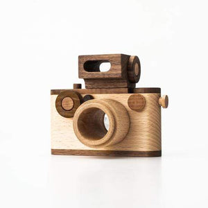 Father's Factory Toys Father's Factory 35MM Vintage Style Wooden Toy Camera