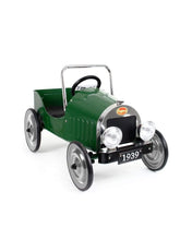 Load image into Gallery viewer, Baghera Toys Green Baghera Ride-On Classic Pedal Car