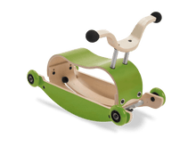Load image into Gallery viewer, Wishbone Toys Green Wishbone Mini-Flip Walker