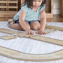 Load image into Gallery viewer, Guidecraft Toys Guidecraft Double-sided Roadway System – 42 pc. Set