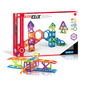 Guidecraft Toys Guidecraft PowerClix® Frames - 100 pc. set