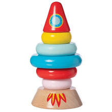 Load image into Gallery viewer, Manhattan Toy Toys Manhattan Toy Magnetic Wood Stacker Rocket