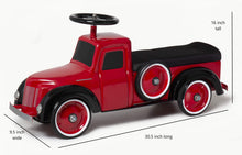 Load image into Gallery viewer, Morgan Cycle Toys Morgan Cycle Little Red Pickup Truck Steel Foot to Floor Scoot-Ster