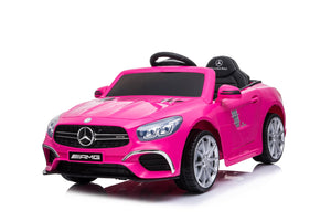 Best Ride On Cars Toys PINK Best Ride On Cars Mercedes Benz AMG SL63 12V Electric 1-Seater Ride On Car with Remote Control