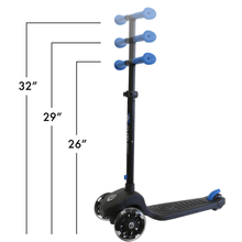 Load image into Gallery viewer, Posh Baby and Kids Toys Posh Baby and Kids LED Light Scooter - Blue