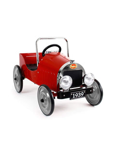 Baghera Toys Red Baghera Ride-On Classic Pedal Car