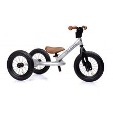 Load image into Gallery viewer, Trybike Toys Silver Trybike 3-in-1 Balance Bike