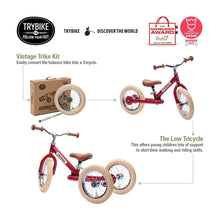 Load image into Gallery viewer, Trybike Toys Trybike 3-in-1 Balance Bike