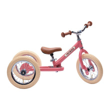 Load image into Gallery viewer, Trybike Toys Vintage Pink Trybike 3-in-1 Balance Bike
