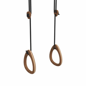 Lillagunga Toys Walnut / BLACK / 2.0-2.8 m Lillagunga Gymnastic Rings