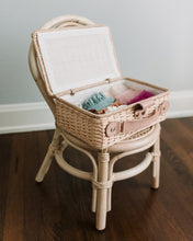 Load image into Gallery viewer, Ellie &amp; Becks Co. Travel Suitcase Set Ellie &amp; Becks Co. Wicker Suitcases
