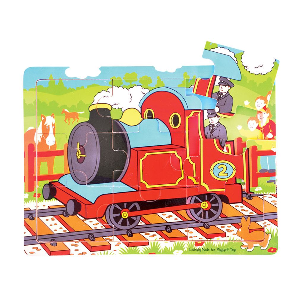 Bigjigs Toys Tray Puzzle Train