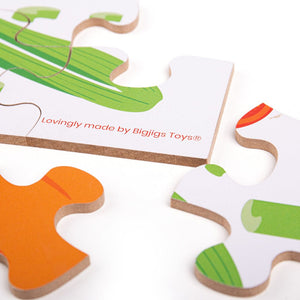 Bigjigs Toys Vegetables Floor Puzzle
