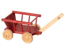 Load image into Gallery viewer, Maileg USA Wagons Dusty Red Wagon, Micro