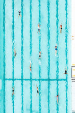 Load image into Gallery viewer, Gray Malin Wall Art 11.5x17 / Print Only Gray Malin Icebergs Pool Swimmers, Sydney