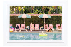 Gray Malin Wall Art Gray Malin Pool Day, The Beverly Hills Hotel Mini