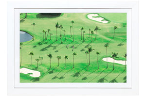 Gray Malin Wall Art Gray Malin The Golfers, Palm Beach, Mini