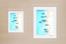 Load image into Gallery viewer, Wall Art - Gray Malin Bondi Beach, The Palm Shadows Vertical, Oahu Mini