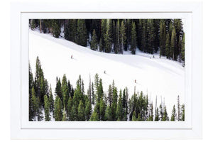 Gray Malin Wall Art Gray Malin Three Skiers, Aspen Mini
