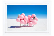Load image into Gallery viewer, Gray Malin Wall Art Gray Malin Two Llamas with Pink Balloons II Mini