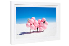 Load image into Gallery viewer, Gray Malin Wall Art Gray Malin Two Llamas with Pink Balloons II Mini