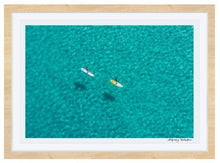 Load image into Gallery viewer, Gray Malin Wall Art Small / Natural Gray Malin Wailea Paddleboarders, Maui