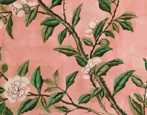 Anewall Wallpaper Anewall Magnolia Mural Wallpaper