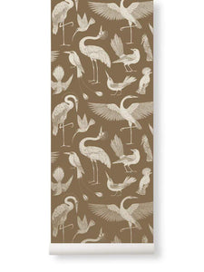 Ferm Living Wallpaper Birds - Sugar Kelp Ferm Living Katie Scott Wallpaper - Animals