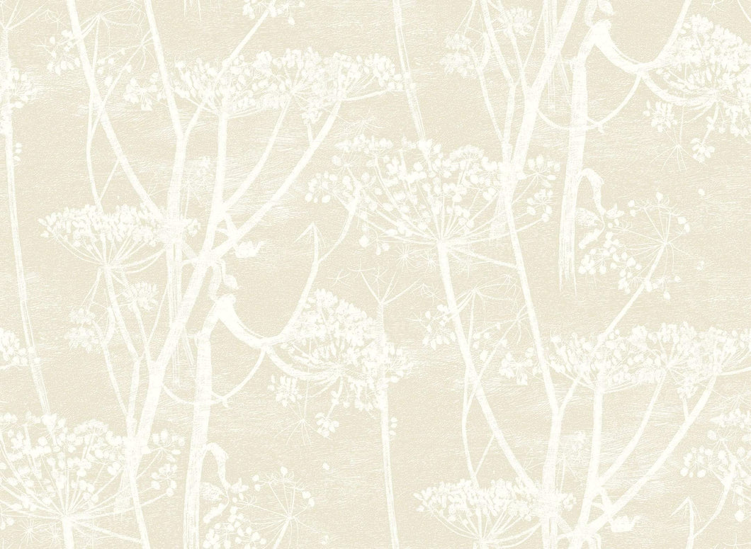 Cole & Son Wallpaper Cole & Son Cow Parsley Wallpaper - Linen and White