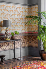 Load image into Gallery viewer, Cole &amp; Son Wallpaper Cole &amp; Son Leopard Walk Wallpaper - Stone &amp; Orange