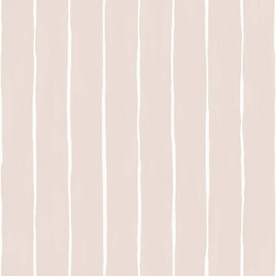 Cole & Son Wallpaper Cole & Son Marquee Stripe Wallpaper - Soft Pink